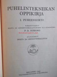 Puhelintekniikan oppikirja - I. Puheensiirto