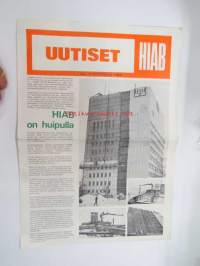 Hiab uutiset 1969 nr 3 / FOCO 6000 tehonosturi -myyntiesite