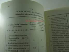 Suomen sahanomistajain keskinäinen palovakuutusyhtiö  vakuutusmaksutariffi