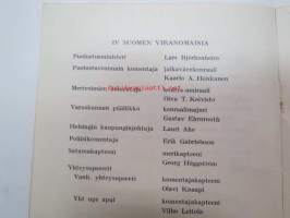 Neuvostoliittolainen laivastovierailu Helsingissä 1958 / Visit Sovetskih Korablei v gorode Helsinki v 1958 gody -ohjelma