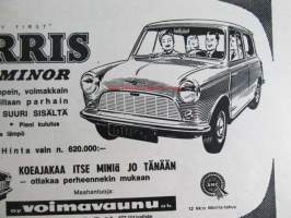 Tekniikan Maailma 1962 nr 11, sisältää mm. seur. artikkelit / kuvat / mainokset; Sähköinen laskutikku, Transistorivahvistin, Esittelyssä Ford Consul Cortina