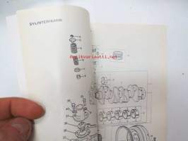Massey Ferguson 675/690 traktori -varaosakuvasto / tractor parts catalogue
