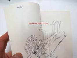 Massey Ferguson 675/690 traktori -varaosakuvasto / tractor parts catalogue