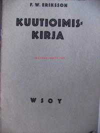 Pyöreän puutavaran kuutioimiskirja : pyöreä ja neliöpuutavara juoksujaloista kuutiojaloiksi / F. W. Eriksson.