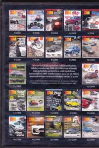 TM Tekniikan Maailma vuosikerta 2008 + Automaailma 2009 CD.
