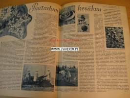 Kotiliesi 1938 nr 11, kesäkuu I nr, kansi Martta Wendelin, Keski-Koivisto talo - Kurikka - Fanni Koivisto, Ompelukirjaiset peitot (päälleneulotut täkit), ym.