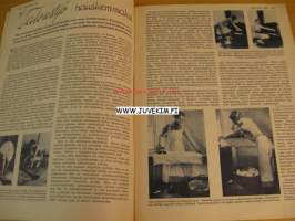 Kotiliesi 1938 nr 13-14 kansi Martta Wendelin. Hää -aihe: Kesähäät vuonna 1938. Anopin puhe morsiamelle. Suomen Voimistelun suurkisat 1938.