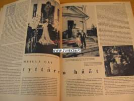 Kotiliesi 1938 nr 13-14 kansi Martta Wendelin. Hää -aihe: Kesähäät vuonna 1938. Anopin puhe morsiamelle. Suomen Voimistelun suurkisat 1938.