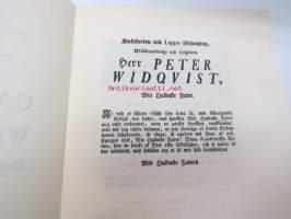 Menlöse Tankar Om Bräd-Sågning Yttrade Med Vederbörandes Samtycke, Under... Her Per Kalms Inseende, af Carl Gebhard Widquist, Norr-Finne, år 1772 den 22