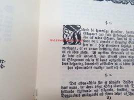 Menlöse Tankar Om Bräd-Sågning Yttrade Med Vederbörandes Samtycke, Under... Her Per Kalms Inseende, af Carl Gebhard Widquist, Norr-Finne, år 1772 den 22