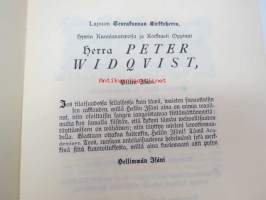 Waatimattomia ajatuksia Lautojen Sahauksesta joita asianomaisella Luwalla Ja... herra Pehr Kalmin Walwomana Esittää Philosophian Kandidaatti Carl Gerbhard