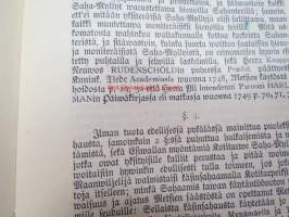 Waatimattomia ajatuksia Lautojen Sahauksesta joita asianomaisella Luwalla Ja... herra Pehr Kalmin Walwomana Esittää Philosophian Kandidaatti Carl Gerbhard