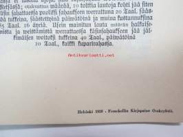 Waatimattomia ajatuksia Lautojen Sahauksesta joita asianomaisella Luwalla Ja... herra Pehr Kalmin Walwomana Esittää Philosophian Kandidaatti Carl Gerbhard