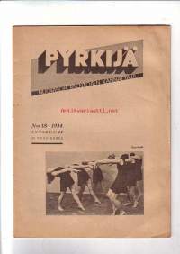 Pyrkijä no 18 1934 - Nuorison rientojen kannattaja