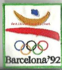 Barcelona `92    - hihamerkki   farkkumerkki