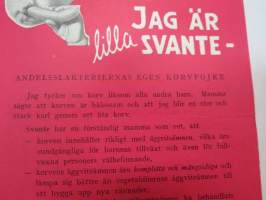 Jag är lilla Svante - Andelsslakteriernas egen korvpojke -esite