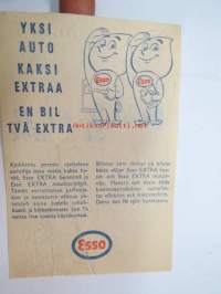 Esso Turun Autohalli -huoltoasemakuitti