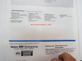Volvo BM L30 kauhakuormaaja -myyntiesite