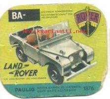 Land Rover - kahvipakettikuva