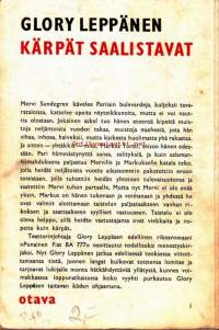 Kärpät saalistavat. 1964. Jännitysromaani.