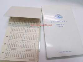 Finncell diary 1968