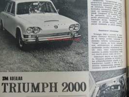 Tekniikan Maailma 1964 nr 17, sis. mm. seur. artikkelit / kuvat / mainokset; Korroosio kuriin, Koeajossa Piaggio Vespa 90 ja Triumph 2000, Asuntovaunun suunnittelu,