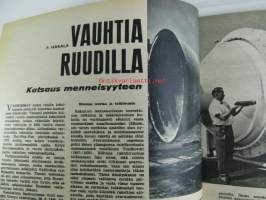 Tekniikan Maailma 1964 nr 17, sis. mm. seur. artikkelit / kuvat / mainokset; Korroosio kuriin, Koeajossa Piaggio Vespa 90 ja Triumph 2000, Asuntovaunun suunnittelu,