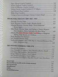 Katederileijonia. Opettajapersoonaallisuuksia Turun Oppikouluissa 1930-ja 1940 -luvuilla. Lärarprofiler i Åbo på 1930-1940 -talet