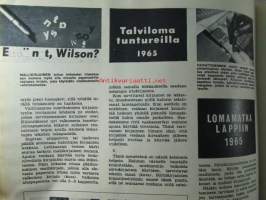 Tekniikan maailma 1965 nr 20, sis. mm. seur. artikkelit / kuvat / mainokset;      Valot vaa&#039;assa - 45 auton ajovalot testissä, Autoradiosta loisto toisto, Kun