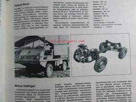 Tekniikan maailma 1965 nr 14, Aivan tavallinen 14W Hi-Fi vahvistin - osaluettelo ja likimääräiset hinnat, Keskuslämmitys, Koeajossa Peugeot 204, Maastoajoa... ym.