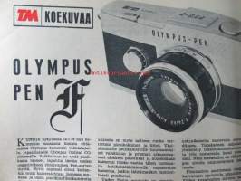 Tekniikan maailma 1965 nr 13,  elokuu sis. mm. seur. artikkelit / kuvat / mainokset;   TM-kesäkokeilua - Flymo ruohonleikkuri ja Tukialus Metos-Delfin, Koekuvissa