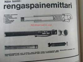 Tekniikan maailma 1965 nr 13,  elokuu sis. mm. seur. artikkelit / kuvat / mainokset;   TM-kesäkokeilua - Flymo ruohonleikkuri ja Tukialus Metos-Delfin, Koekuvissa