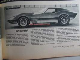 Tekniikan maailma 1965 nr 13,  elokuu sis. mm. seur. artikkelit / kuvat / mainokset;   TM-kesäkokeilua - Flymo ruohonleikkuri ja Tukialus Metos-Delfin, Koekuvissa