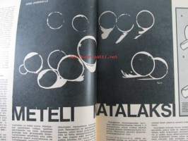 Tekniikan maailma 1965 nr 13,  elokuu sis. mm. seur. artikkelit / kuvat / mainokset;   TM-kesäkokeilua - Flymo ruohonleikkuri ja Tukialus Metos-Delfin, Koekuvissa