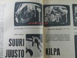 Tekniikan maailma 1965 nr 13,  elokuu sis. mm. seur. artikkelit / kuvat / mainokset;   TM-kesäkokeilua - Flymo ruohonleikkuri ja Tukialus Metos-Delfin, Koekuvissa