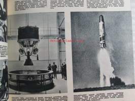 Tekniikan maailma 1965 nr 12 heinäkuu , sis. mm. seur. artikkelit / kuvat / mainokset;  Koekuvissa Blex P4, Koeajossa Vespa Super Sport ja Ford Cortina GT,