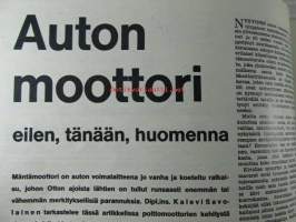 Tekniikan maailma 1965 nr 11, sis. mm. seur. artikkelit / kuvat / mainokset; Keveyttä laminoimalla, Koeajossa Yamaha YF-1 50cc ja YG1-K 80cc, Super 8