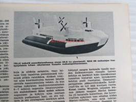 Tekniikan maailma 1965 nr 9, sis. mm. seur. artikkelit / kuvat / mainokset;        Palomisten lentävä silmä, Sukelluslautasella suursyvyyksiin, Veneen