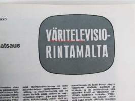 Tekniikan maailma 1965 nr 5, sis. mm. seur. artikkelit / kuvat / mainokset;        Väri-TV pähkinäkuoressa, Värillistä lasia, Halvin trippimittari -