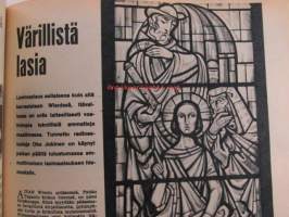 Tekniikan maailma 1965 nr 5, sis. mm. seur. artikkelit / kuvat / mainokset;        Väri-TV pähkinäkuoressa, Värillistä lasia, Halvin trippimittari -