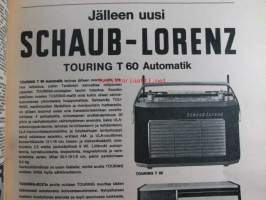 Tekniikan maailma 1965 nr 5, sis. mm. seur. artikkelit / kuvat / mainokset;        Väri-TV pähkinäkuoressa, Värillistä lasia, Halvin trippimittari -