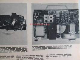 Tekniikan maailma 1965 nr 1, sis. mm. seur. artikkelit / kuvat / mainokset; Mikropiirejä kohti, Kierr/min kytkentäkaavio ja osaluettelo, U-pohjainen - 5