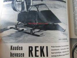 Tekniikan maailma 1965 nr 1, sis. mm. seur. artikkelit / kuvat / mainokset; Mikropiirejä kohti, Kierr/min kytkentäkaavio ja osaluettelo, U-pohjainen - 5