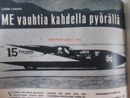 Tekniikan maailma 1965 nr 1, sis. mm. seur. artikkelit / kuvat / mainokset; Mikropiirejä kohti, Kierr/min kytkentäkaavio ja osaluettelo, U-pohjainen - 5