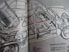 Tekniikan maailma 1965 nr 1, sis. mm. seur. artikkelit / kuvat / mainokset; Mikropiirejä kohti, Kierr/min kytkentäkaavio ja osaluettelo, U-pohjainen - 5
