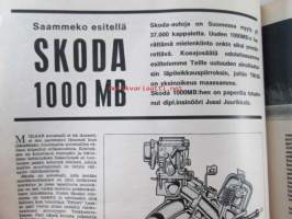 Tekniikan maailma 1965 nr 1, sis. mm. seur. artikkelit / kuvat / mainokset; Mikropiirejä kohti, Kierr/min kytkentäkaavio ja osaluettelo, U-pohjainen - 5