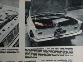 Tekniikan maailma 1965 nr 1, sis. mm. seur. artikkelit / kuvat / mainokset; Mikropiirejä kohti, Kierr/min kytkentäkaavio ja osaluettelo, U-pohjainen - 5