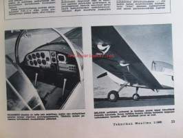 Tekniikan maailma 1965 nr 1, sis. mm. seur. artikkelit / kuvat / mainokset; Mikropiirejä kohti, Kierr/min kytkentäkaavio ja osaluettelo, U-pohjainen - 5