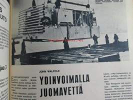 Tekniikan Maailma 1966 nr 5, kansikuva jäämurtaja Tarmo sis. mm. seur. artikkelit / kuvat / mainokset;  Koeajossa Volga M-21 S, Jättiläisilmapallot - mksi ja