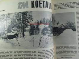 Tekniikan Maailma 1966 nr 5, kansikuva jäämurtaja Tarmo sis. mm. seur. artikkelit / kuvat / mainokset;  Koeajossa Volga M-21 S, Jättiläisilmapallot - mksi ja